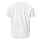 HURDUL™ CoreFlow Tee in Arctic Chalk, back view