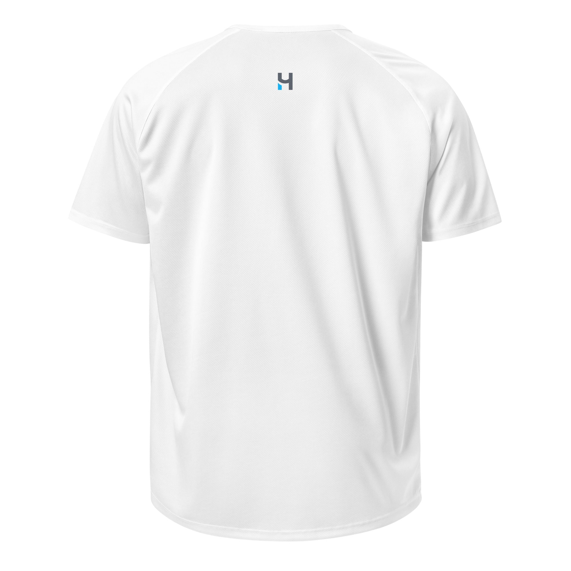 HURDUL™ CoreFlow Tee in Arctic Chalk, back view