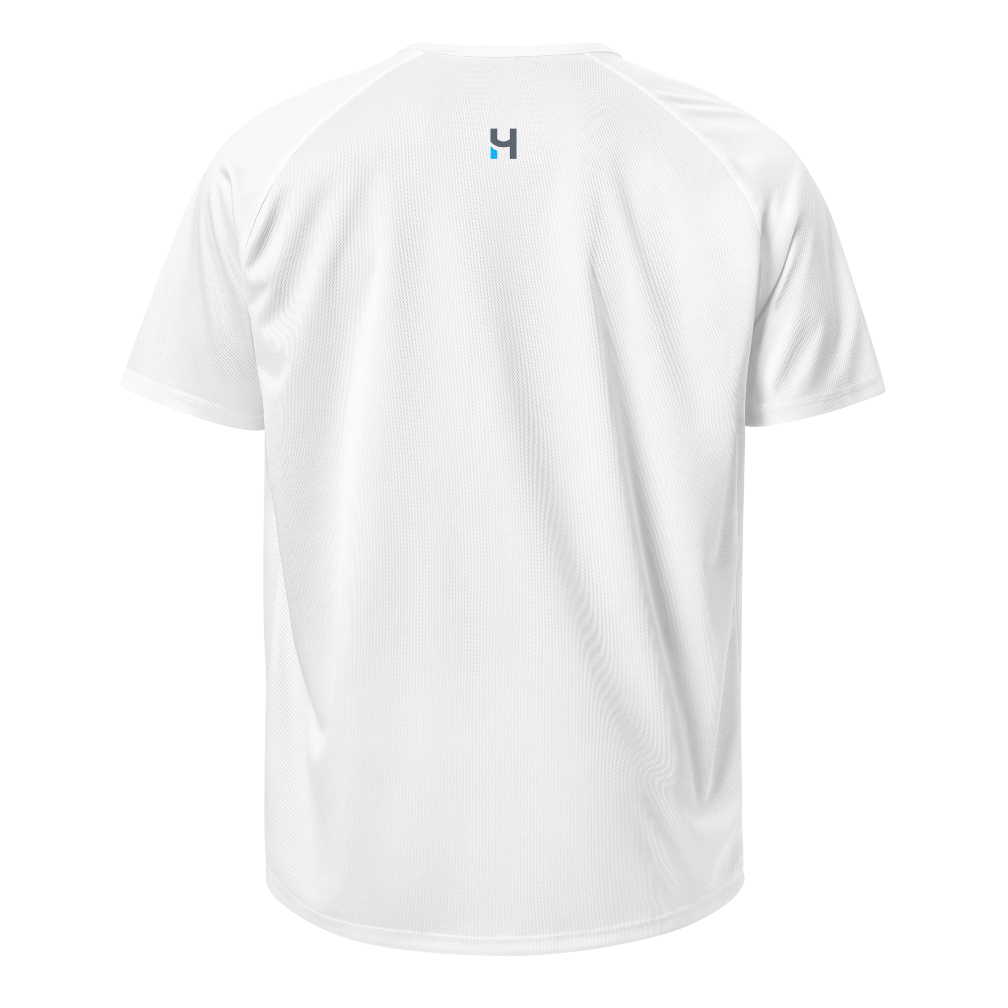 HURDUL™ CoreFlow Tee in Arctic Chalk, back view
