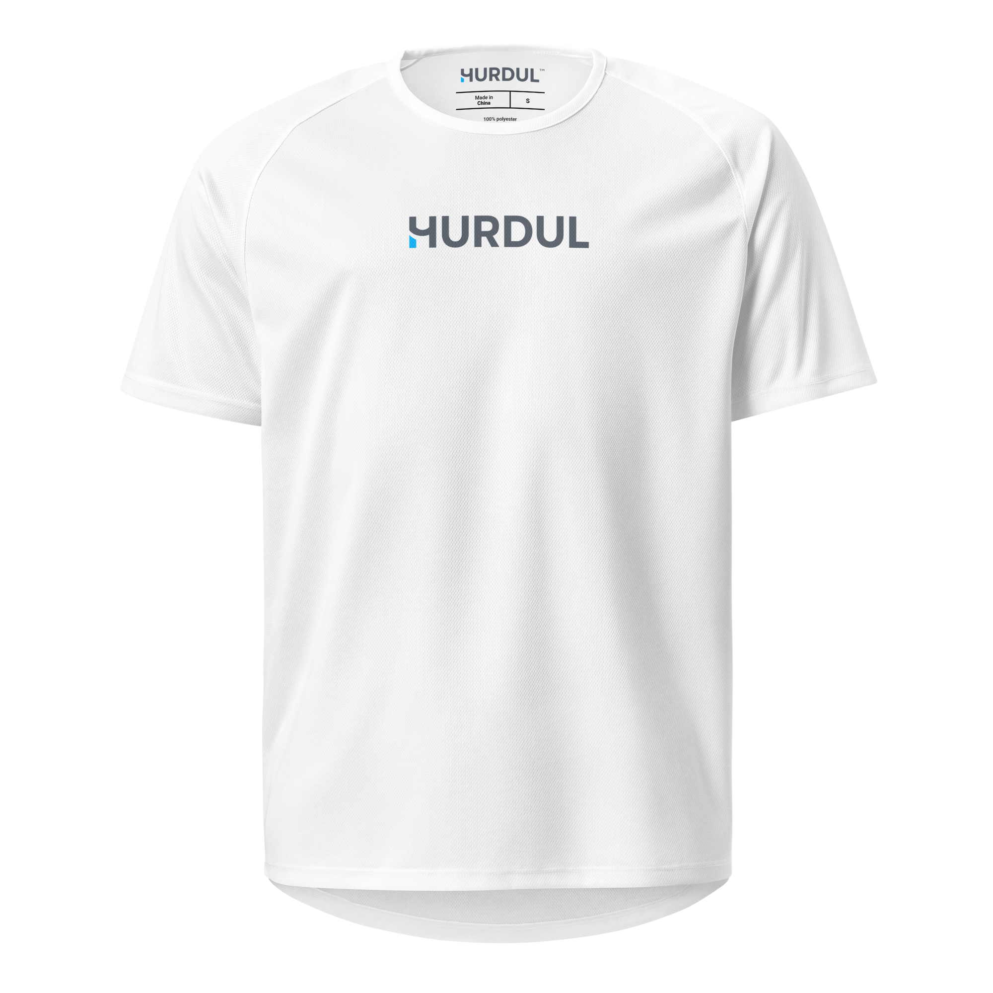 HURDUL™ CoreFlow Tee in Arctic Chalk, front view