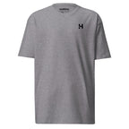 HURDUL™ CoreHeavy Tee in Alloy Heather, front view