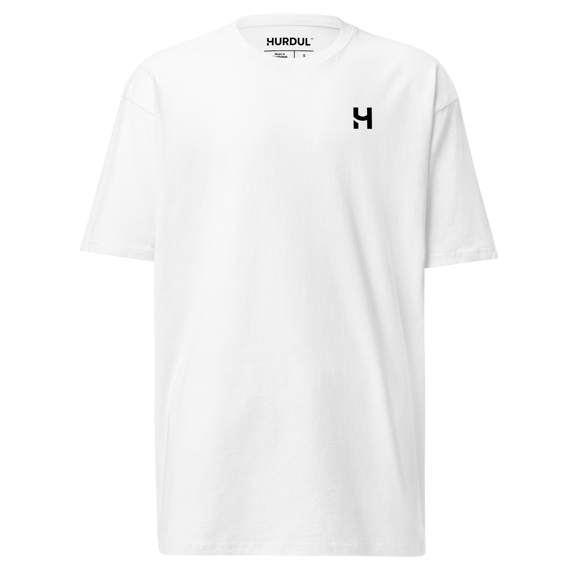 HURDUL™ CoreHeavy Tee in Arctic Chalk, front view