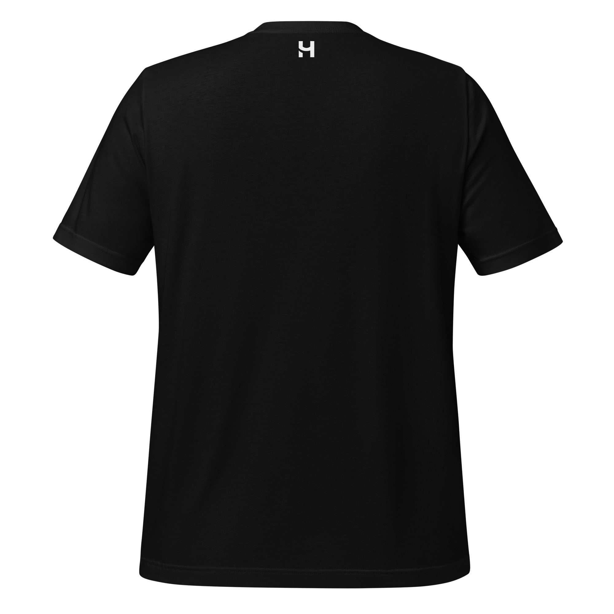 HURDUL™ CoreLite Tee in Obsidian Grit, back view