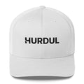 HURDUL™ CoreSnap Cap in Arctic Chalk, tilted front view