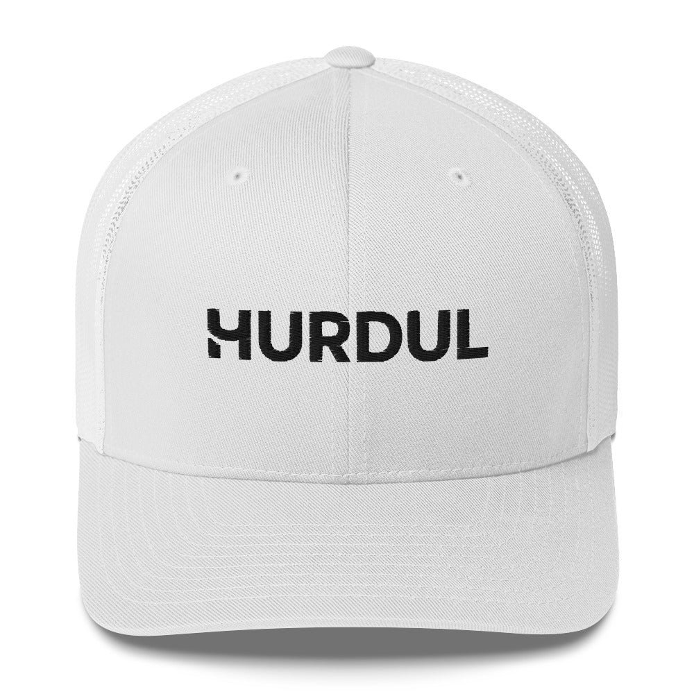 HURDUL™ CoreSnap Cap in Arctic Chalk, tilted front view