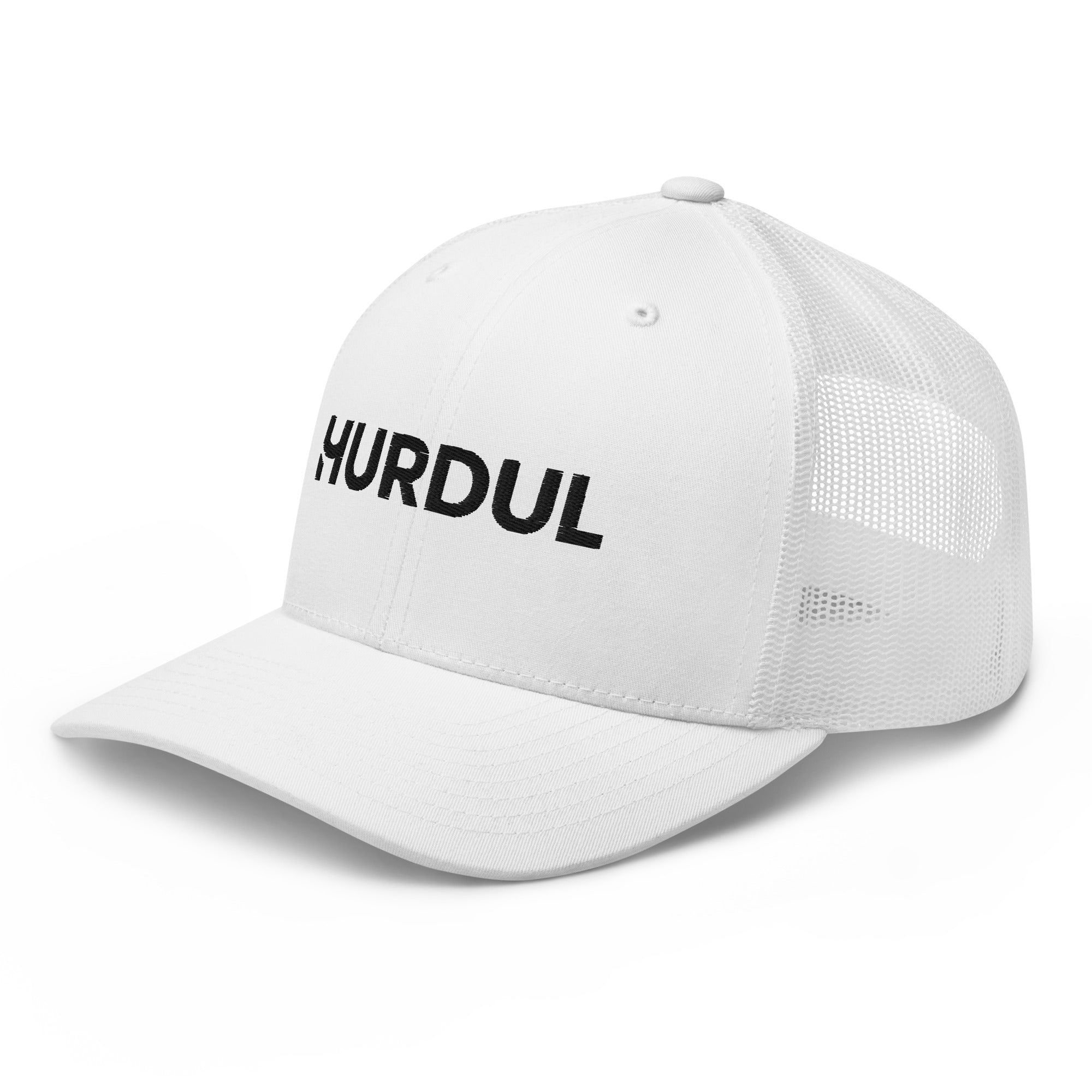 HURDUL™ CoreSnap Cap in Arctic Chalk, left front view