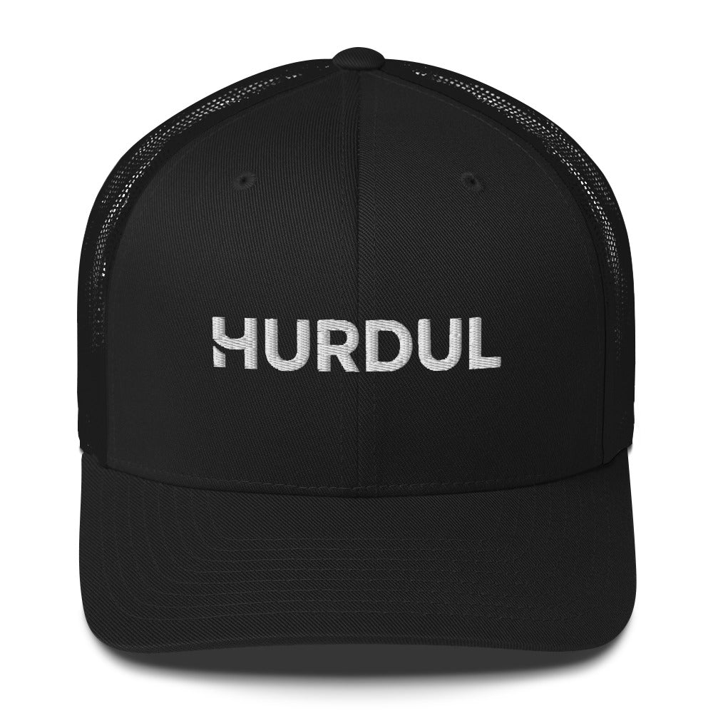 HURDUL™ CoreSnap Cap in Obsidian Grit, tilted front view