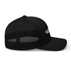 HURDUL™ CoreSnap Cap: Signal Red Edition™ in Obsidian Grit / Signal Red Mark, right view