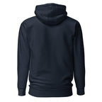 HURDUL™ GritCore Hoodie in Indigo Ruck, back view