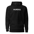 HURDUL™ GritCore Hoodie in Obsidian Grit, front view