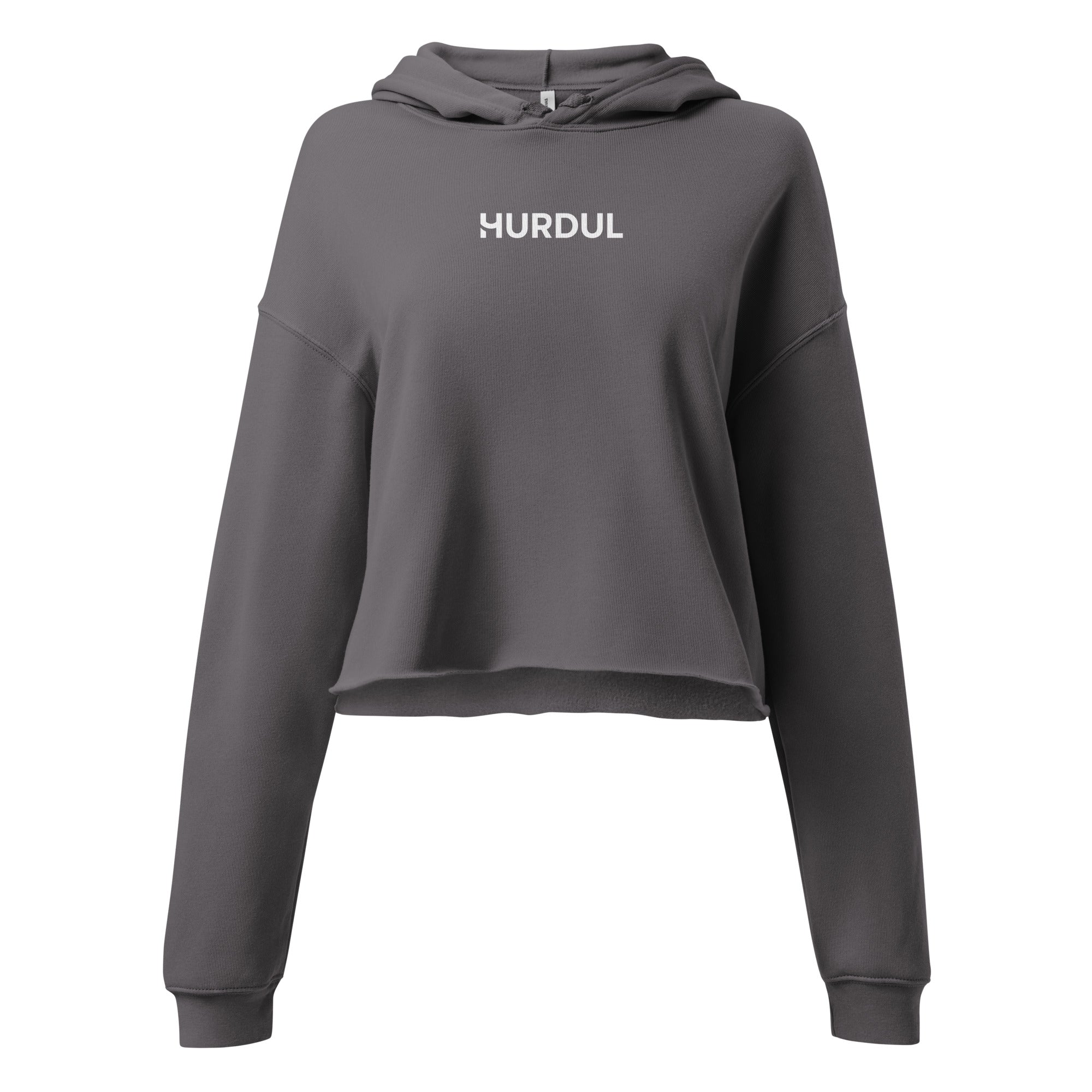 HURDUL™ Women's GritCore Hoodie in Iron Rose, front view