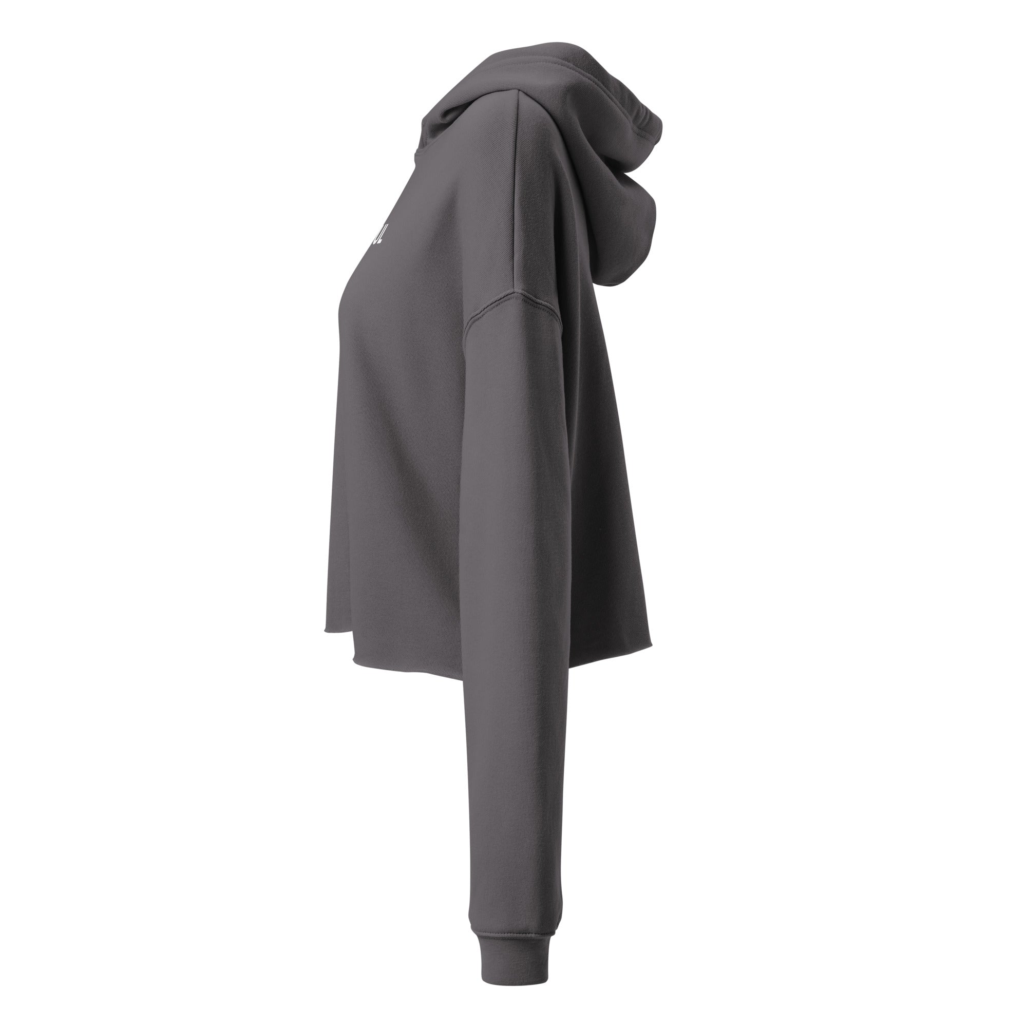 HURDUL™ Women's GritCore Hoodie in Iron Rose, left view